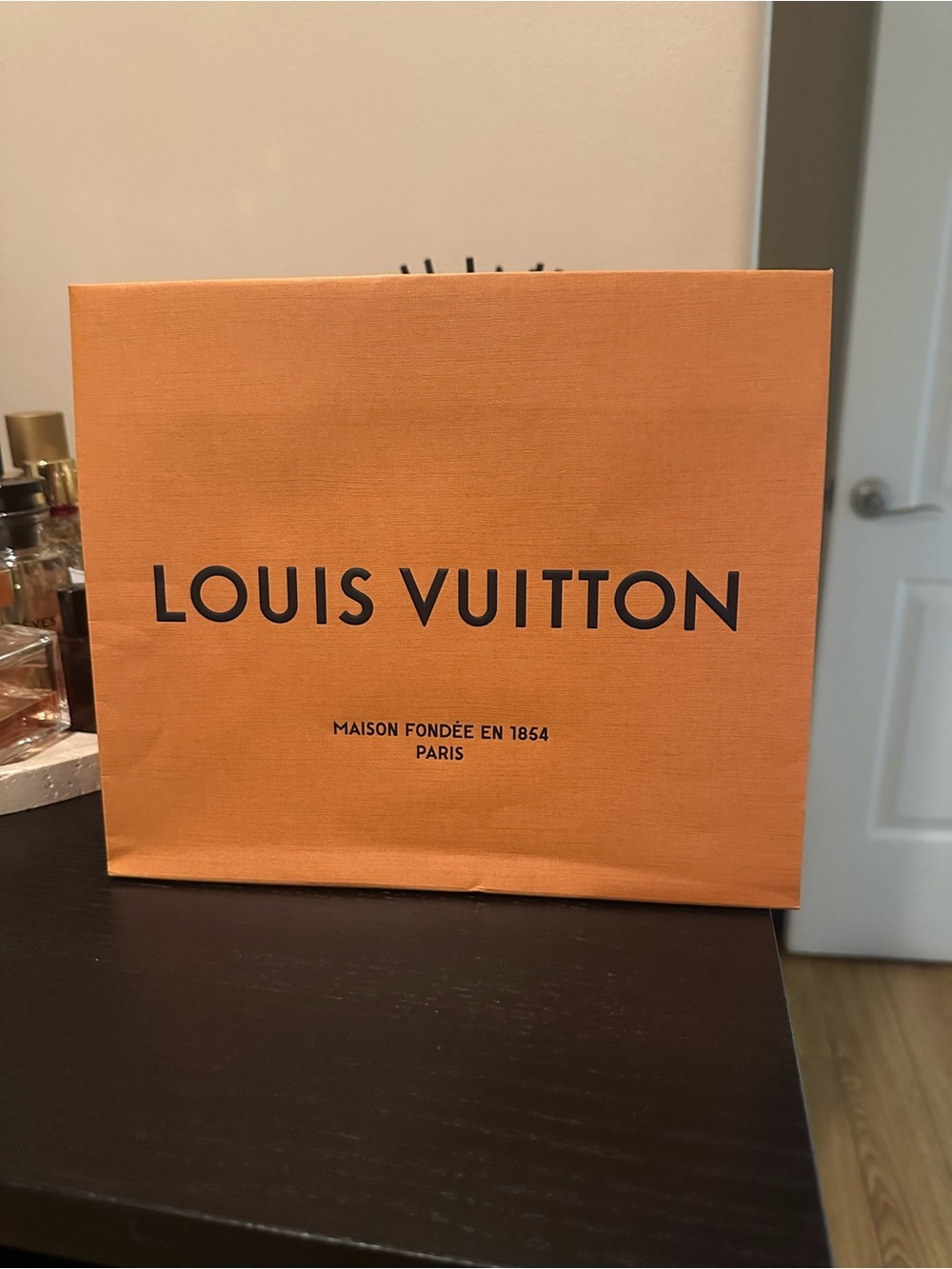 Louis Vuitton shopping bag